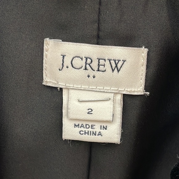 🆕 J CREW velvet Jacket Size 2 - Picture 5 of 5